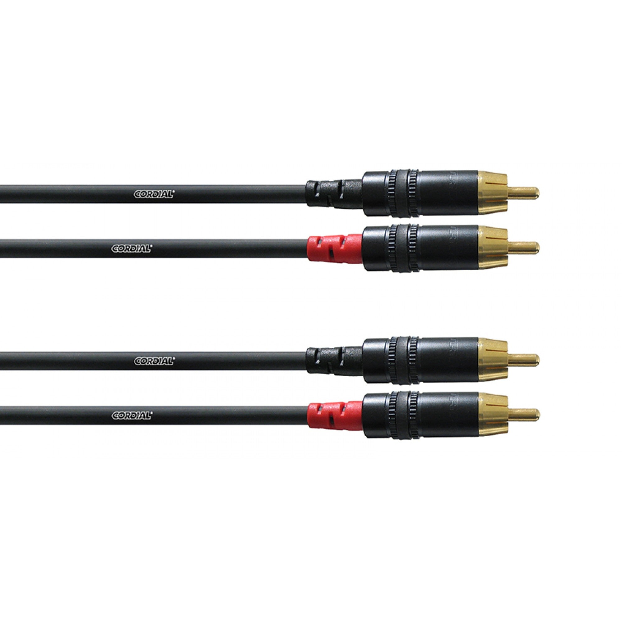 Cordial CFU 3 CC Cable 2RCA-2RCA 3 metros
