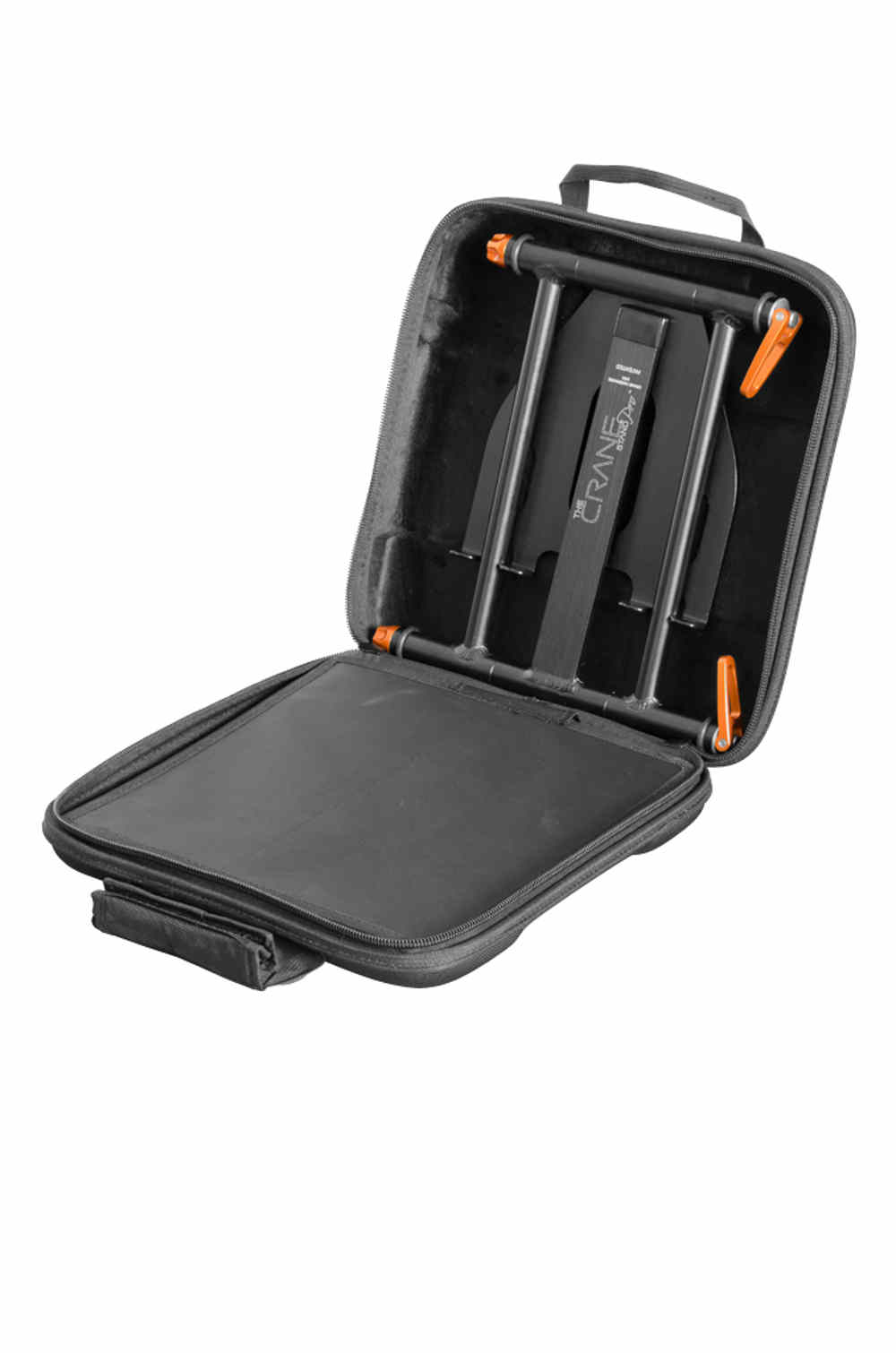 Crane Hard-Soft Case 14" Square for Vinyl + Laptop Stand
