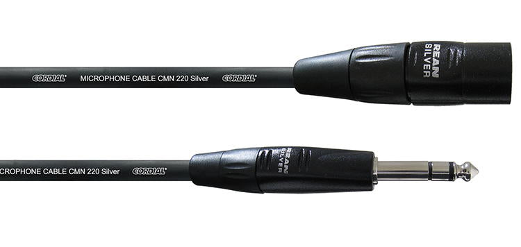 Cordial CIM 1.5 MV Cable XLRm-Jack Estéreo 1,5 metros