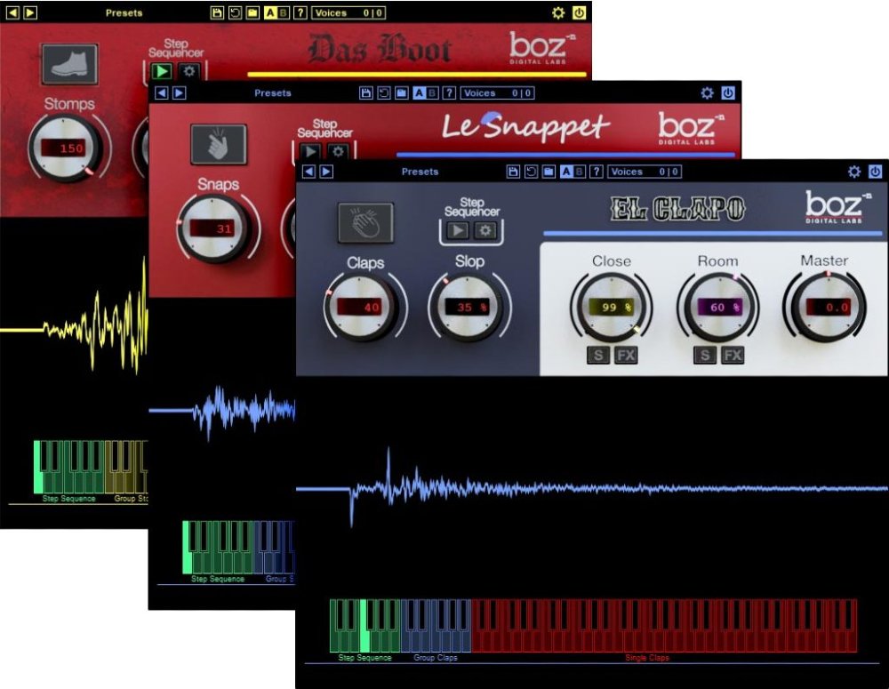 Boz Clap Snap Stomp Bundle