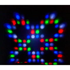 IBIZA LIGHT COMBI-FX4 3-IN-1 LED LIGHT EFFECT WASH