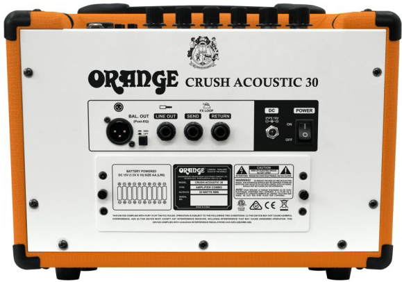 Orange Combo Crush Acoustic 30 (Demo)