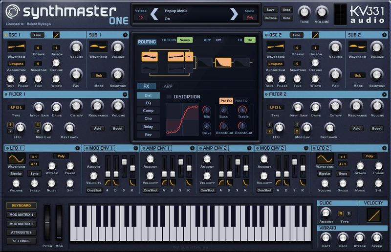 KV331 SynthMaster One & SynthMaster 2