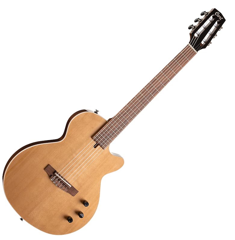 Cort Nylectric II Natural con funda