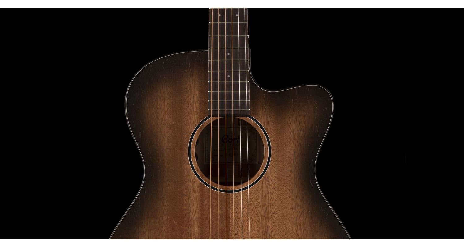 CORT Guitarra  AcústicaE Core-Oc Amh Opbb