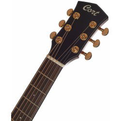 CORT Guitarra Acústica Gold Mini F+ Funda