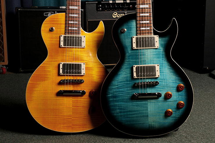 CORT Guitarra Eléctrica Cr250Dbb
