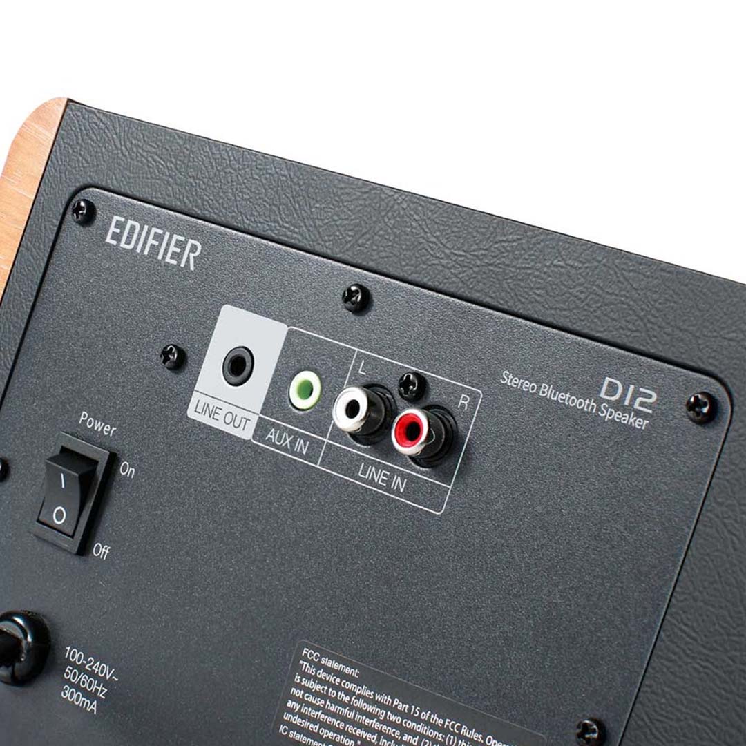 Edifier D12 Altavoz Bluetooth Marron