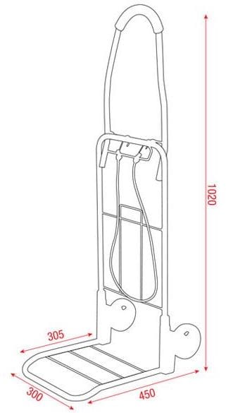DAP Audio Compact Transport Trolley
