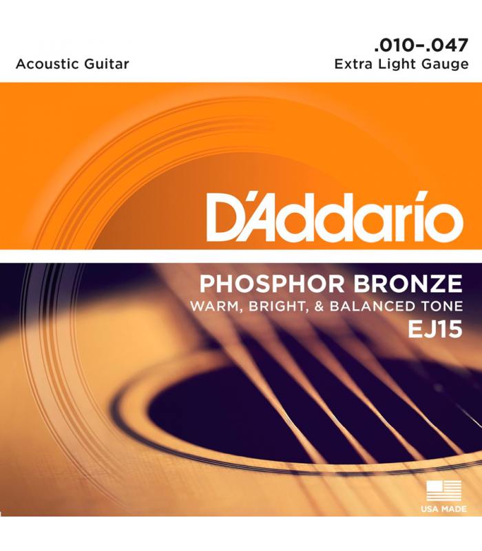 D'addario Planet Waves EJ15 Jueg.Acustica 10-47