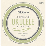 D'Addario EJ87S, Cuerdas para ukelele, titanio, soprano