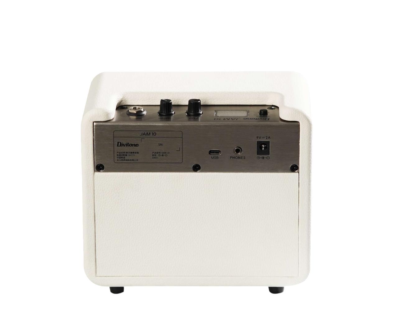 DIVITONE Desktop Guitar Amplifier JAM-10 WHITE
