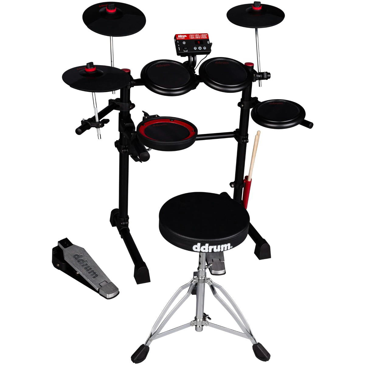 DDRUM KIT DD E FLEX BLACK RED