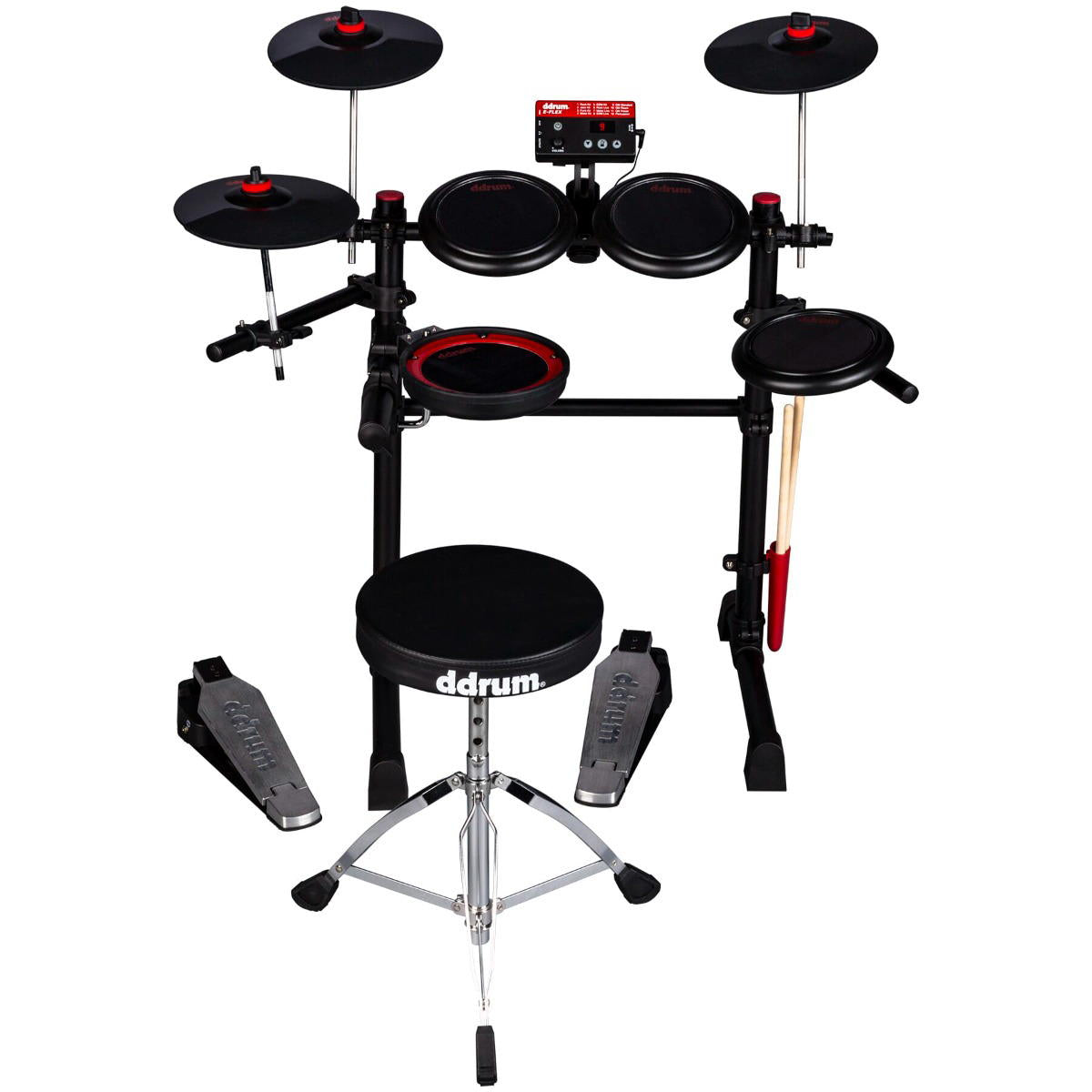 DDRUM KIT DD E FLEX BLACK RED