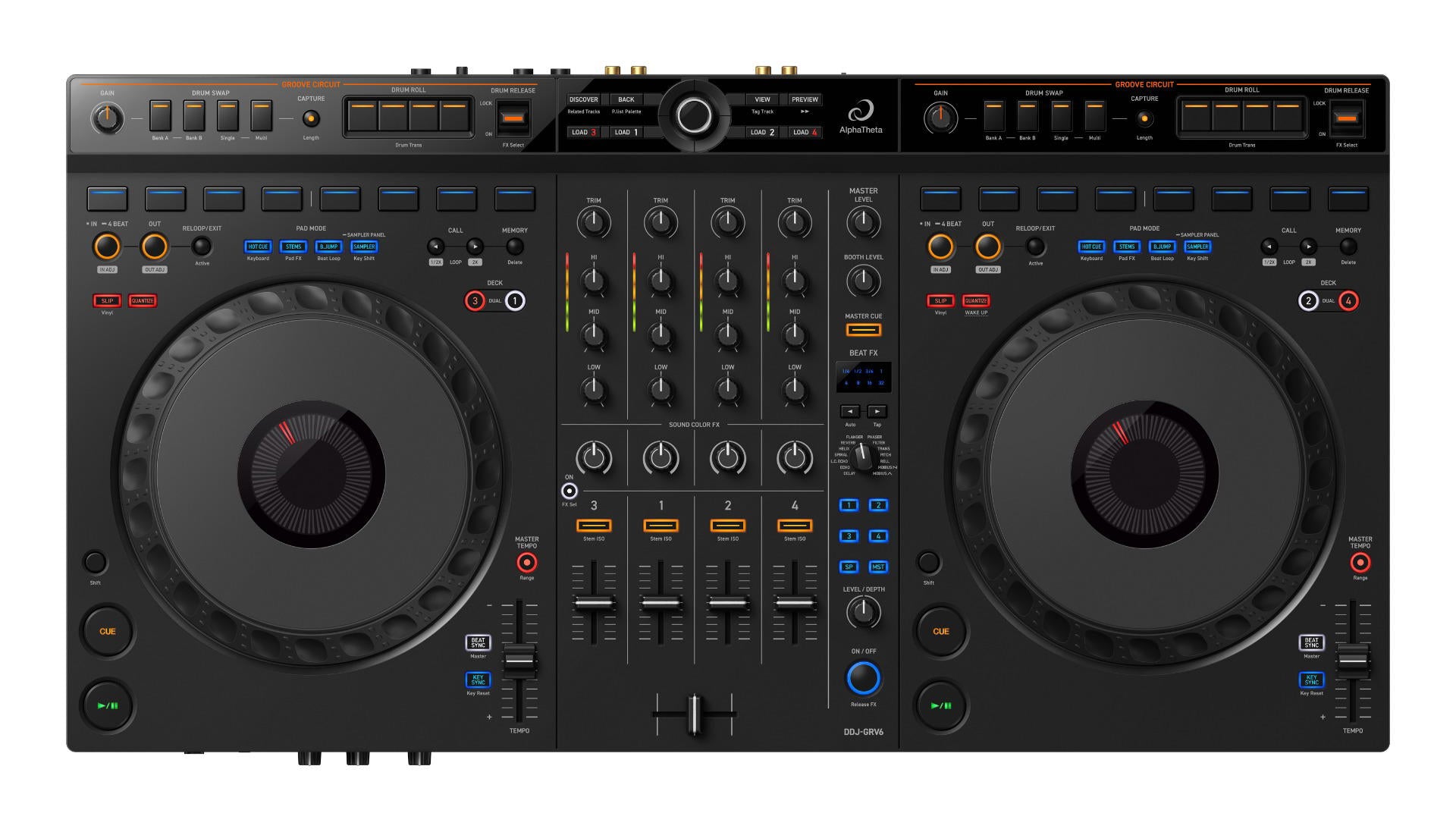 Alphatheta DDJ-GRV6