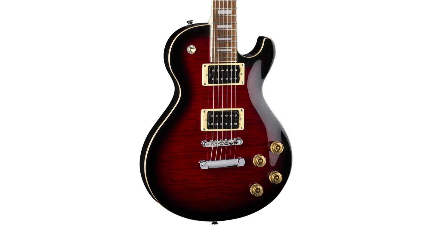 Dean Guitars Guitars Thoroughbred X Flame Top Trans Red