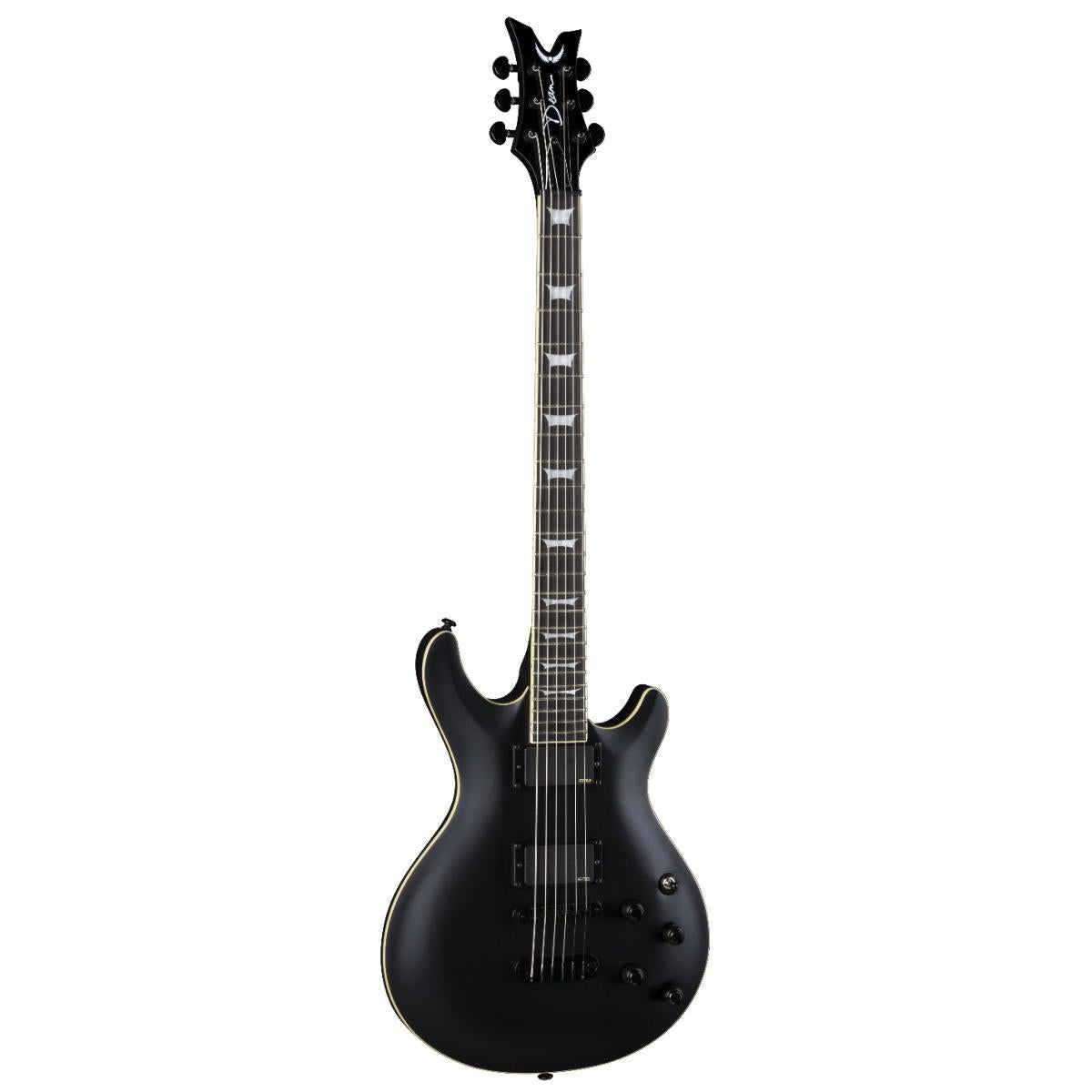 Dean Guitars Icon Barítono Negro Satinado
