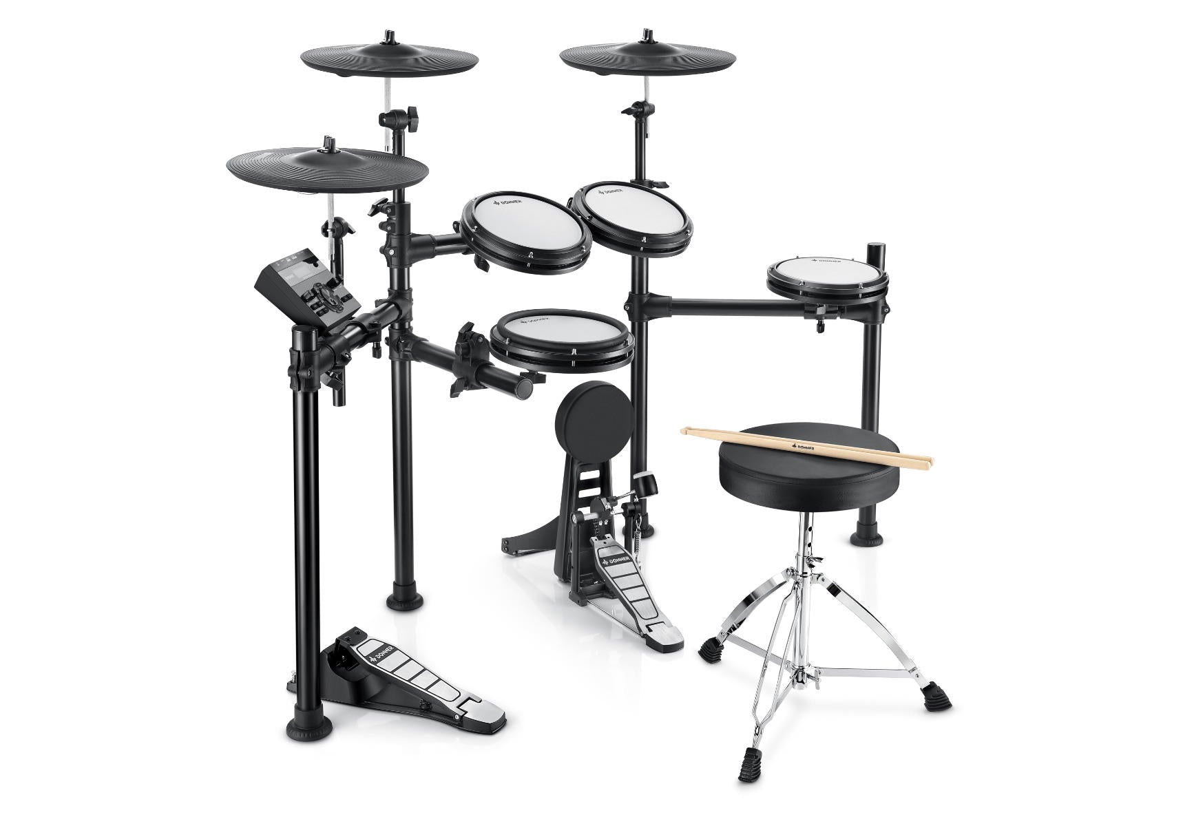 DONNER DED-200P Kit batería Electrónica Profesional