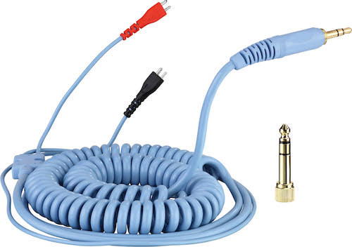 Zomo Cable Rizado DeLuxe para HD 25 3,5m Azul