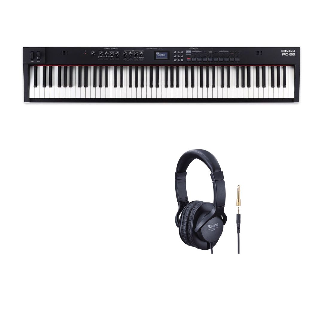 Roland RD-88 + Roland RH-5 