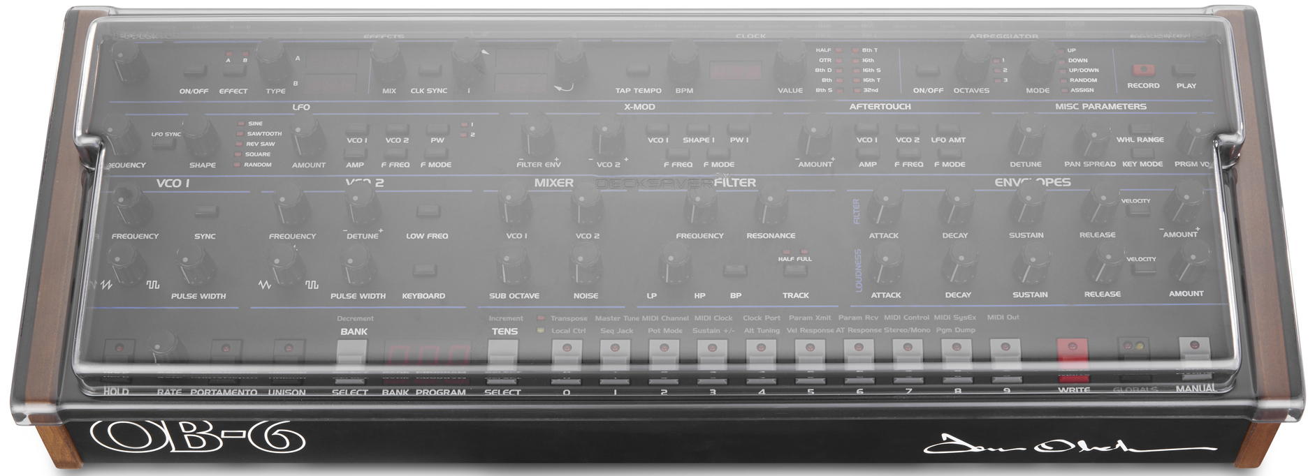 DECKSAVER SEQUENTIAL-DAVE SMITH OB6 DESKTOP COVER