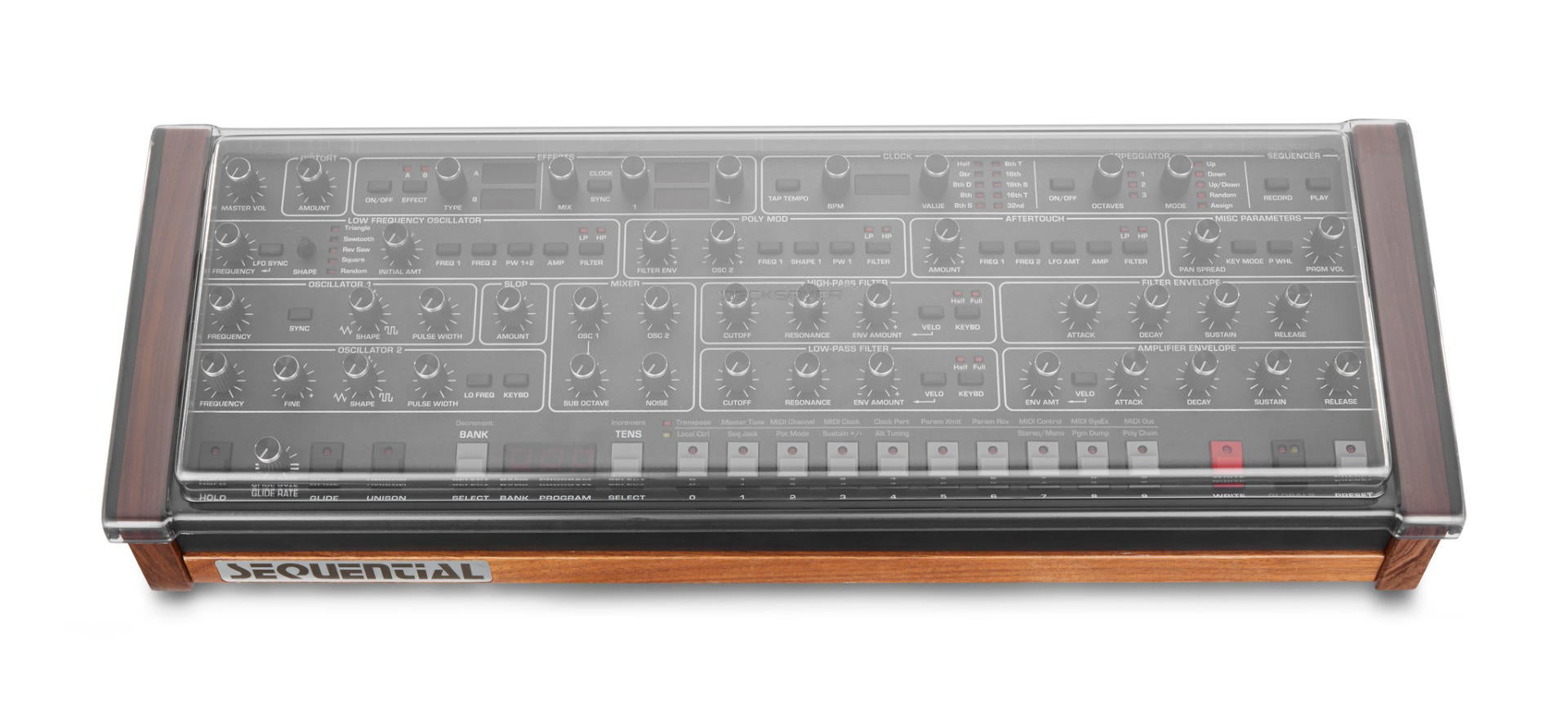 DECKSAVER SEQUENTIAL-DSMITH PROPHET6 DESKTOP COVER