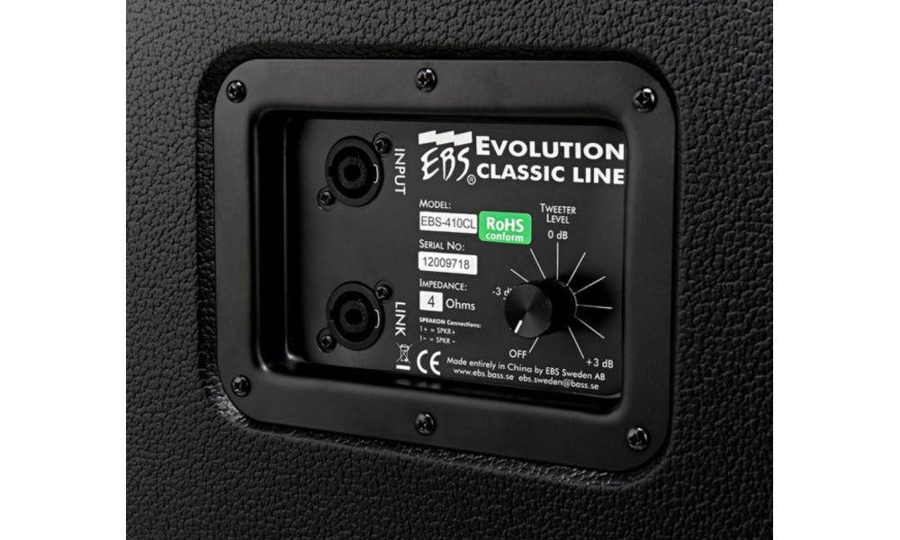 EBS PANTALLA BAJO CLASSIC 4x10" 4O - 500W