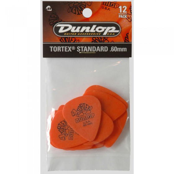 Dunlop Pack 12 u Tortex/standar 0,60MM