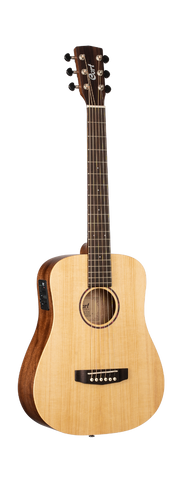 CORT Guitarra Acústica Earth Mini E Adiron