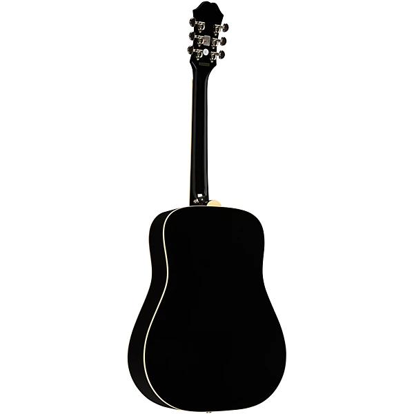 EPIPHONE HUMMINGBIRD STUDIO SOLID TOP EBONY