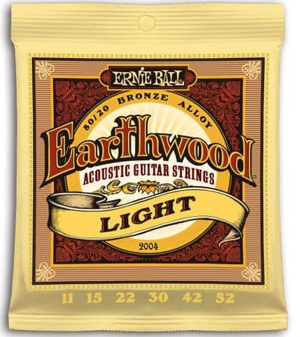 Ernie Ball Juego Acústica Earthwood Bz. Light 11-52