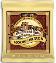 Ernie Ball Juego Acústica Earthwood Bz. Rock & Blues 10-52