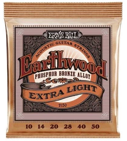 Ernie Ball Juego Acústica Earth Phosphor/Bz Light 11-52