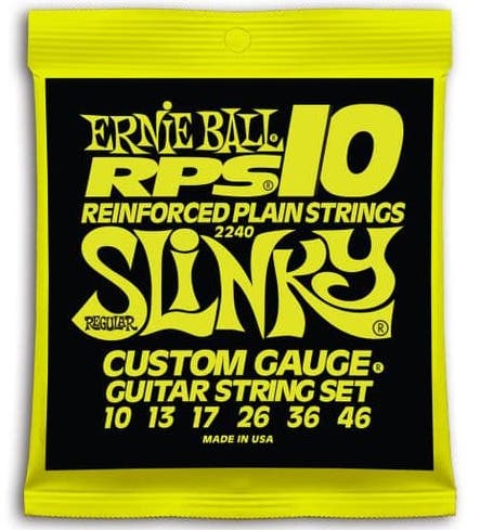 Ernie Ball Juego Eléctrica Slinky Planas RPS 10-46