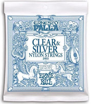 Ernie Ball Set Nylen Clear & Silver Ernesto Palla