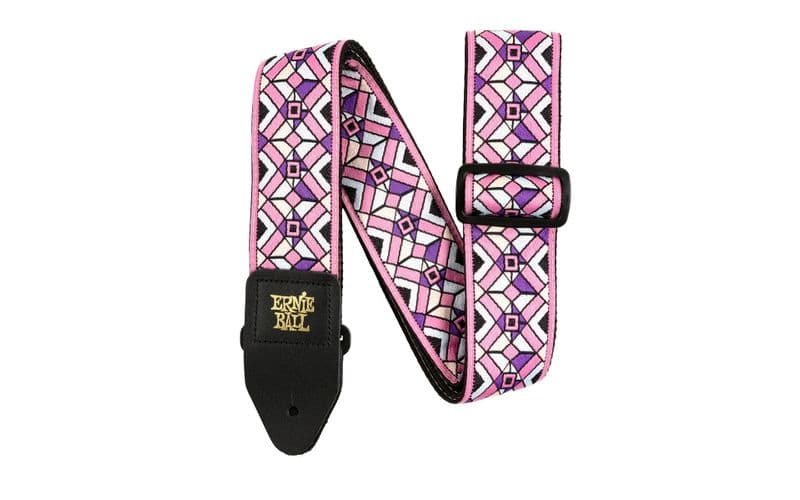 Ernie Ball Guit/Bass Jakquard Kaleido Pink