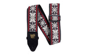 Ernie Ball Guit/Bass Jackquard Black/Red