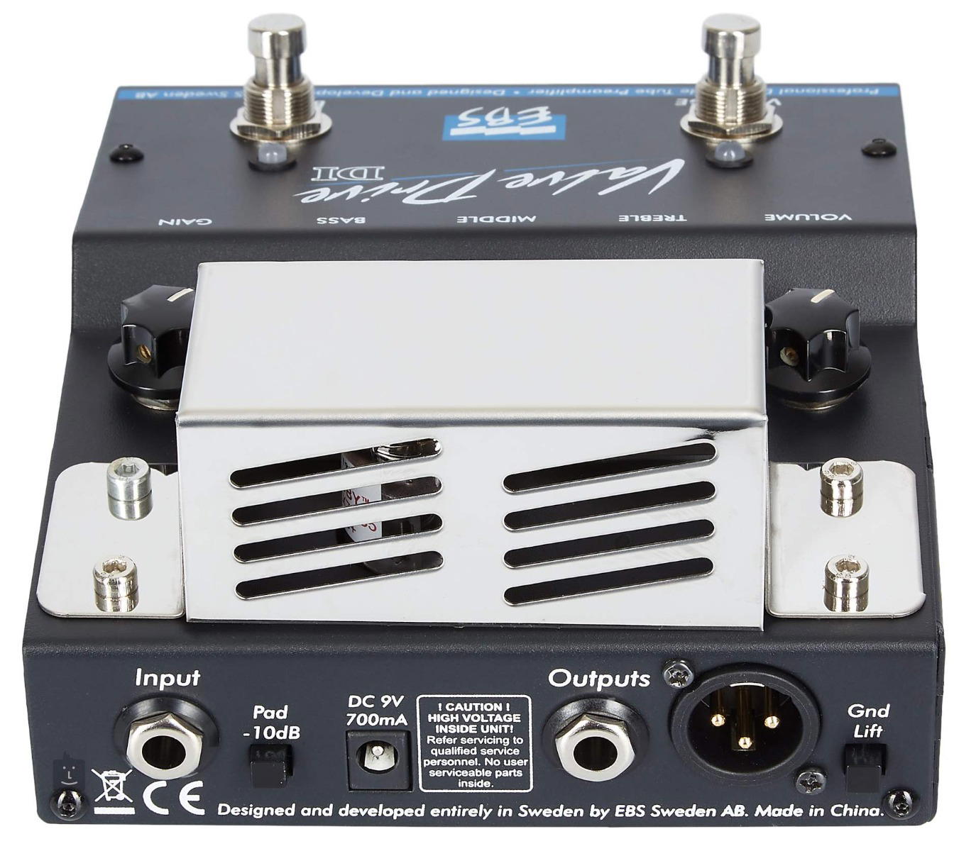 EBS PREAMPLIFICADOR / D.I. VÁLVULA (CLASE A)