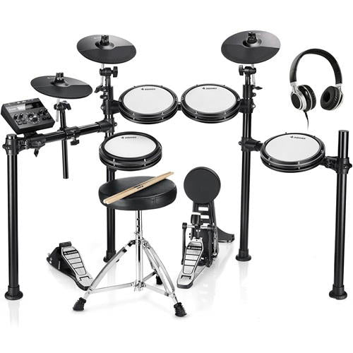 DONNER DED-200 5 Drums 3 Cymbals