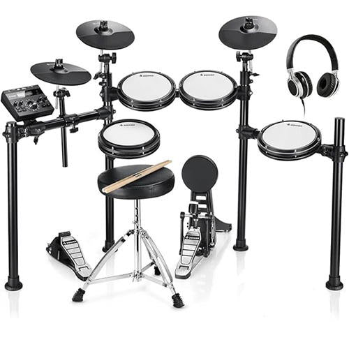 DONNER DED-200 5 Drums 4 Cymbals