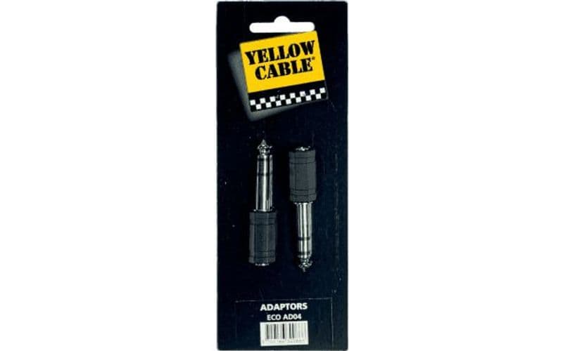 Yellow Cable Adaptador de Jack Macho