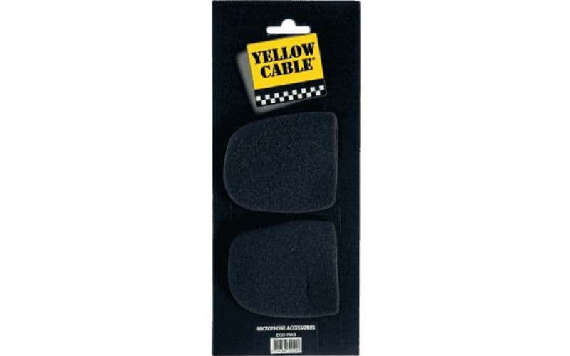 Yellow Cable Microphone Filter 2 Pack