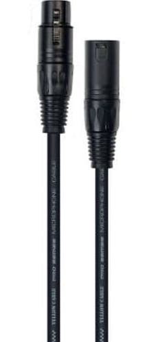 Yellow Cable Cable de 1 metro de longitud. XLR macho a XLR hembra