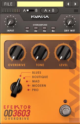 Kuassa Efektor OD3603 Overdrive
