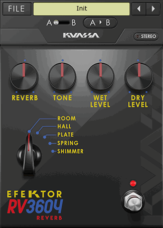 Kuassa Efektor RV3604 Reverb