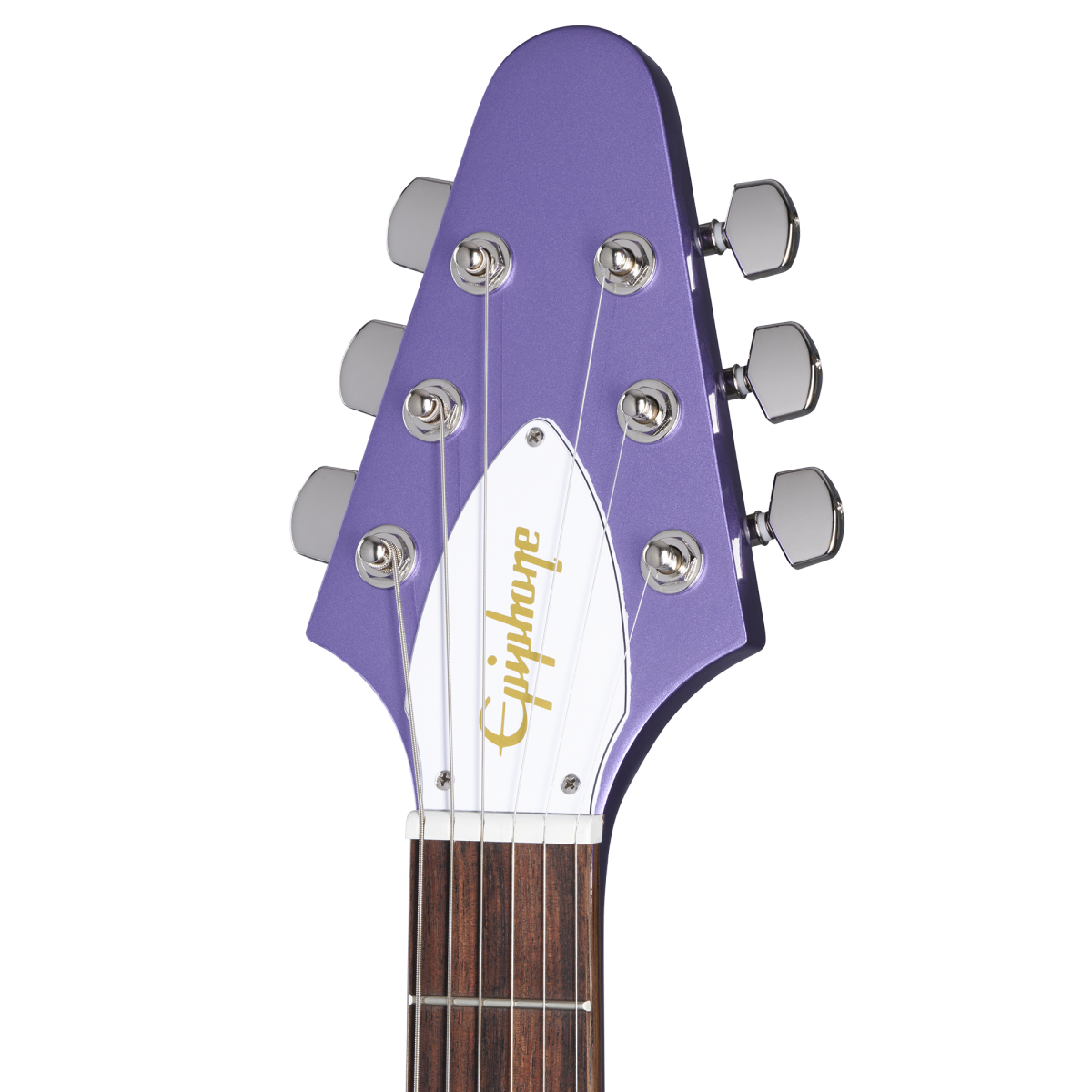 EPIPHONE KIRK HAMMET 1979 FLYING V PURPLE METALLIC