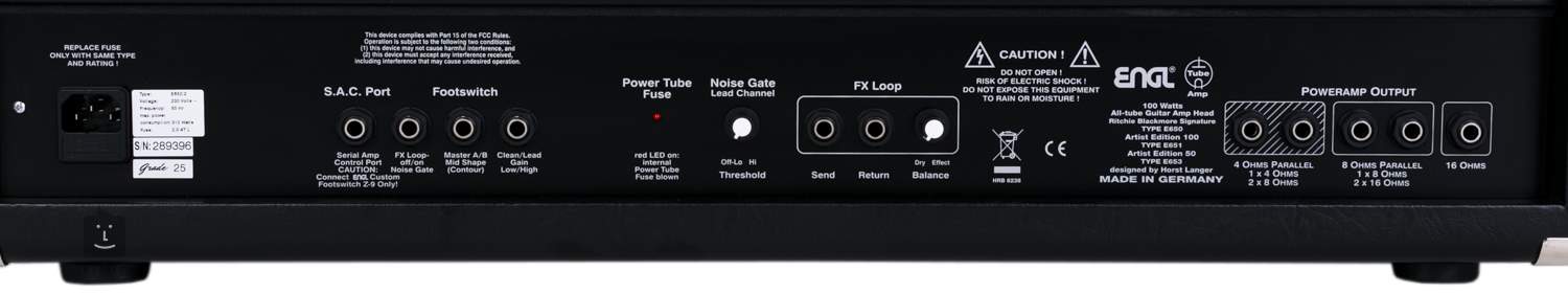 Engl Ritchie Blackmore Signature 100 - E 650/2