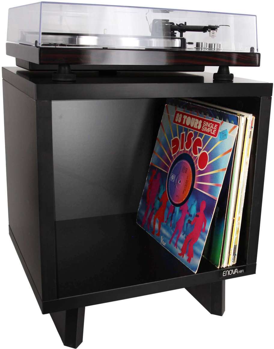 Enova Hifi Mueble Vinilos Lover Cube BL