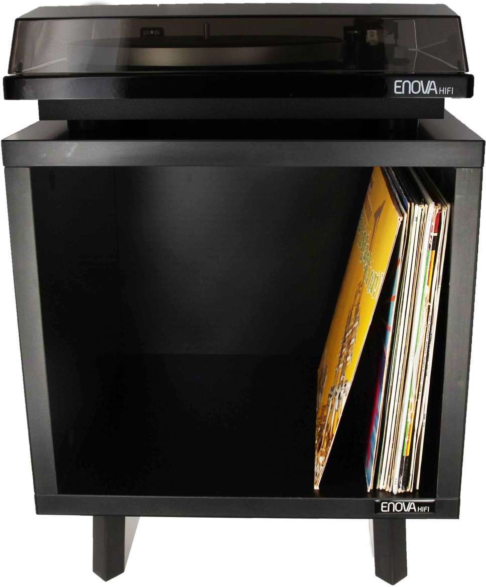 Enova Hifi Mueble Vinilos Lover Cube BL