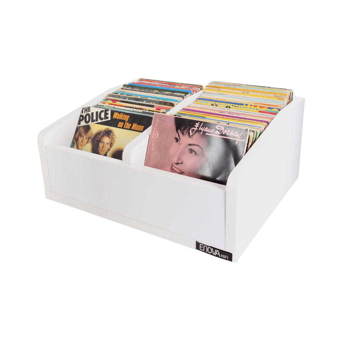 Enova Hifi Mueble Vinilos BAC 45T WH